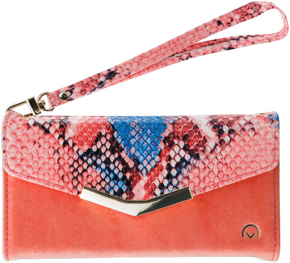 Mobilize Velvet Clutch Samsung Galaxy A40 Hoesje Coral Snake afbeelding 2