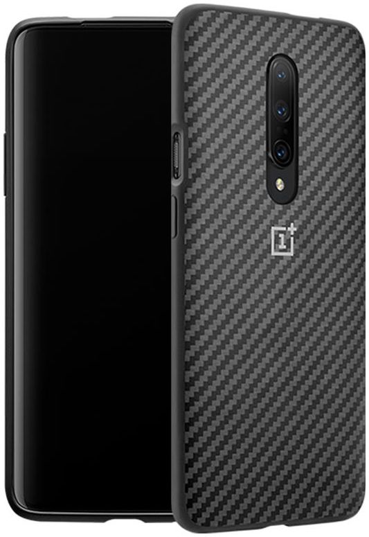 Originele OnePlus 7 Pro Bumper Case Karbon Zwart afbeelding 1