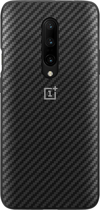 Originele OnePlus 7 Pro Bumper Case Karbon Zwart afbeelding 2