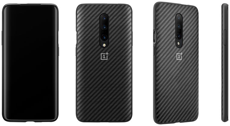 Originele OnePlus 7 Pro Bumper Case Karbon Zwart afbeelding 5
