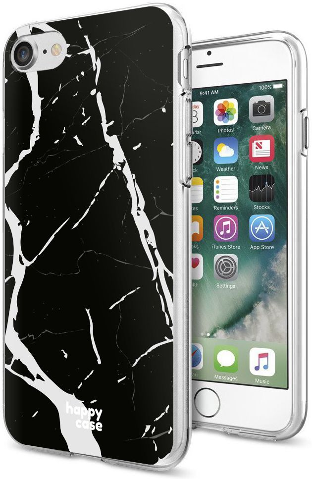 HappyCase Apple iPhone 8 Flexibel TPU Hoesje Marmer print afbeelding 7
