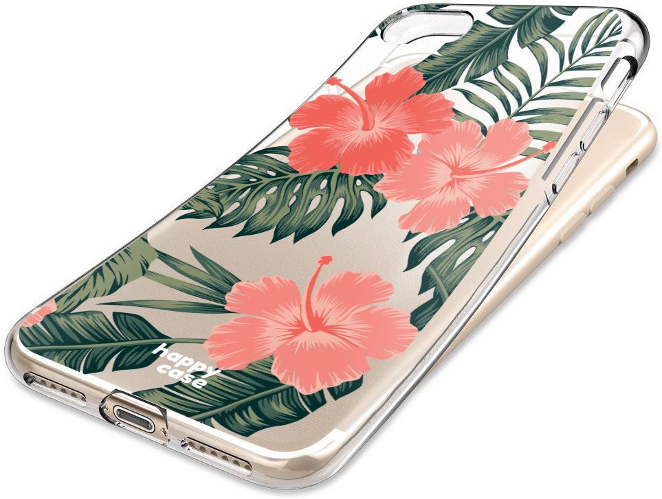 HappyCase Apple iPhone 8 Flexibel TPU Hoesje Tropic Vibe Print afbeelding 6