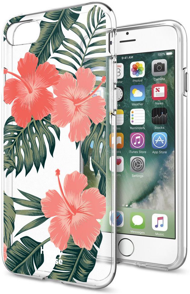 HappyCase Apple iPhone 8 Flexibel TPU Hoesje Tropic Vibe Print afbeelding 5