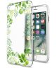 HappyCase Apple iPhone 8 Flexibel TPU Hoesje Leaves Print