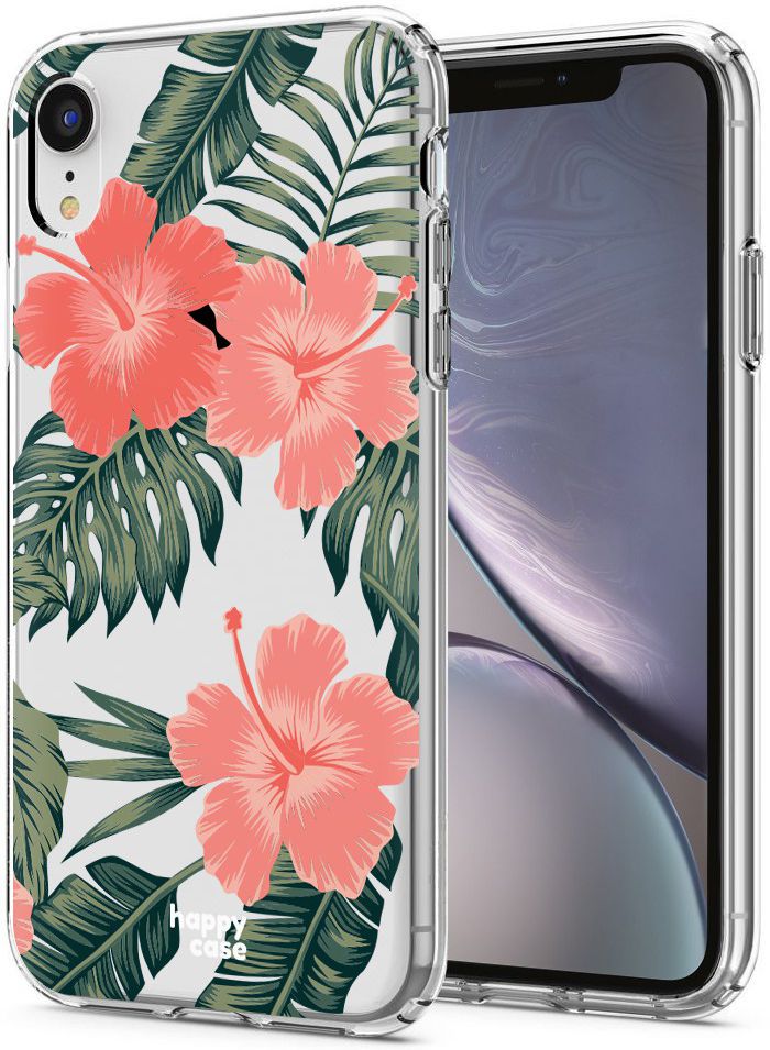 HappyCase Apple iPhone XR Hoesje Flexibel TPU Tropic Vibe Print afbeelding 2