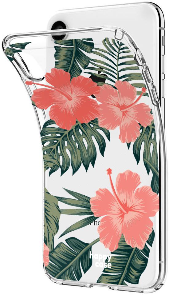 HappyCase Apple iPhone XR Hoesje Flexibel TPU Tropic Vibe Print afbeelding 5