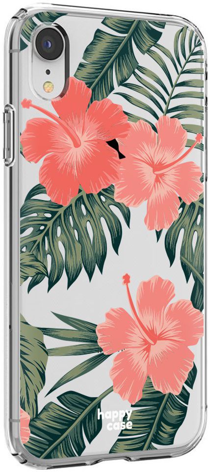 HappyCase Apple iPhone XR Hoesje Flexibel TPU Tropic Vibe Print afbeelding 6