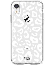 HappyCase Apple iPhone XR Hoesje Flexibel TPU Luipaard Print