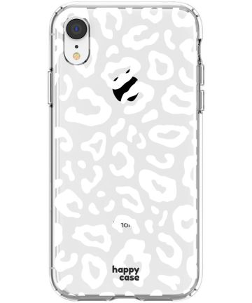 HappyCase Apple iPhone XR Hoesje Flexibel TPU Luipaard Print Hoesjes