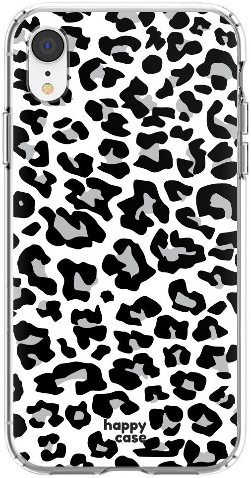 HappyCase Apple iPhone XR Hoesje Flexibel TPU Panter Print afbeelding 1