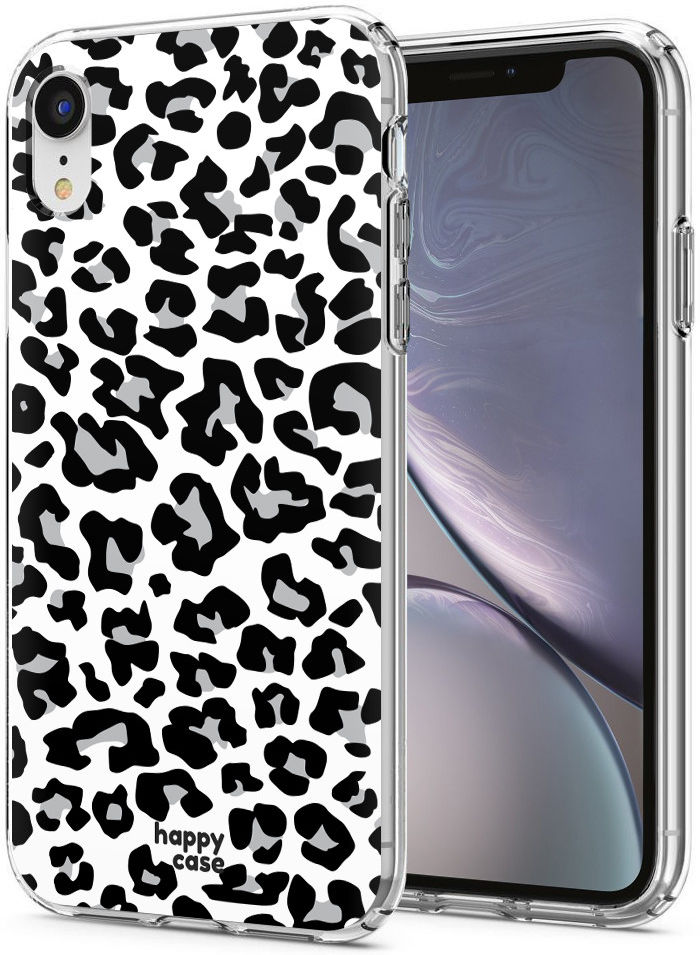 HappyCase Apple iPhone XR Hoesje Flexibel TPU Panter Print afbeelding 2
