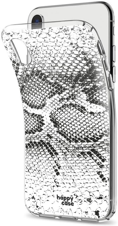 HappyCase Apple iPhone XS Flexibel TPU Hoesje Slangen Print afbeelding 4