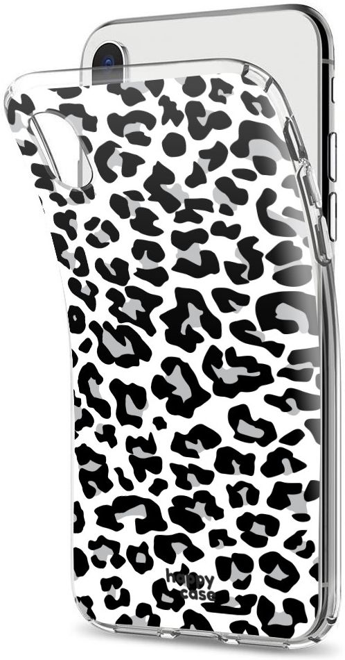 HappyCase Apple iPhone XS Flexibel TPU Hoesje Panter Print afbeelding 3