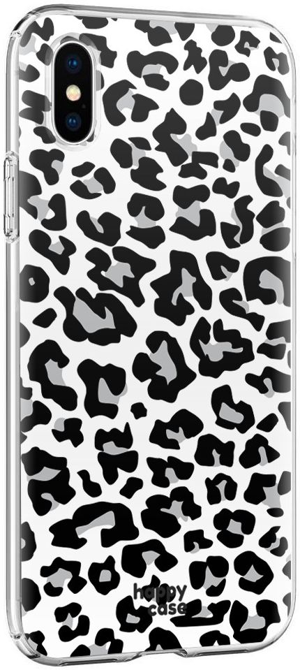 HappyCase Apple iPhone XS Flexibel TPU Hoesje Panter Print afbeelding 4