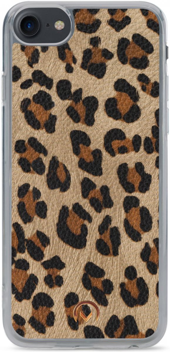 Mobilize Velvet Clutch Apple iPhone SE 2020 / 8 / 7 Hoesje Luipaard afbeelding 3