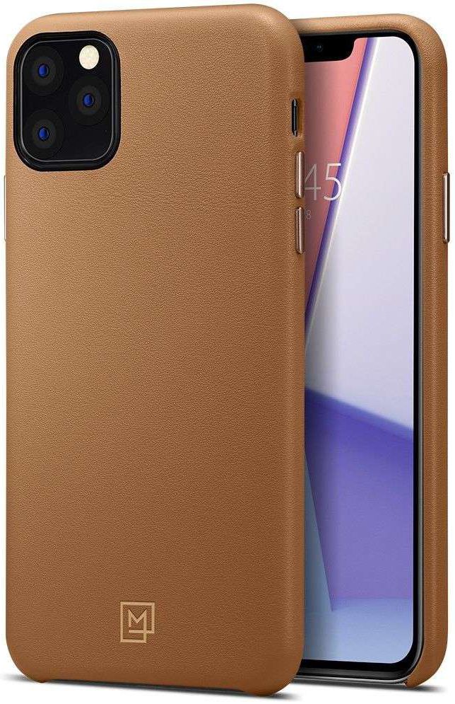 Spigen La Manon Calin Case Apple iPhone 11 Pro Camel Brown afbeelding 1
