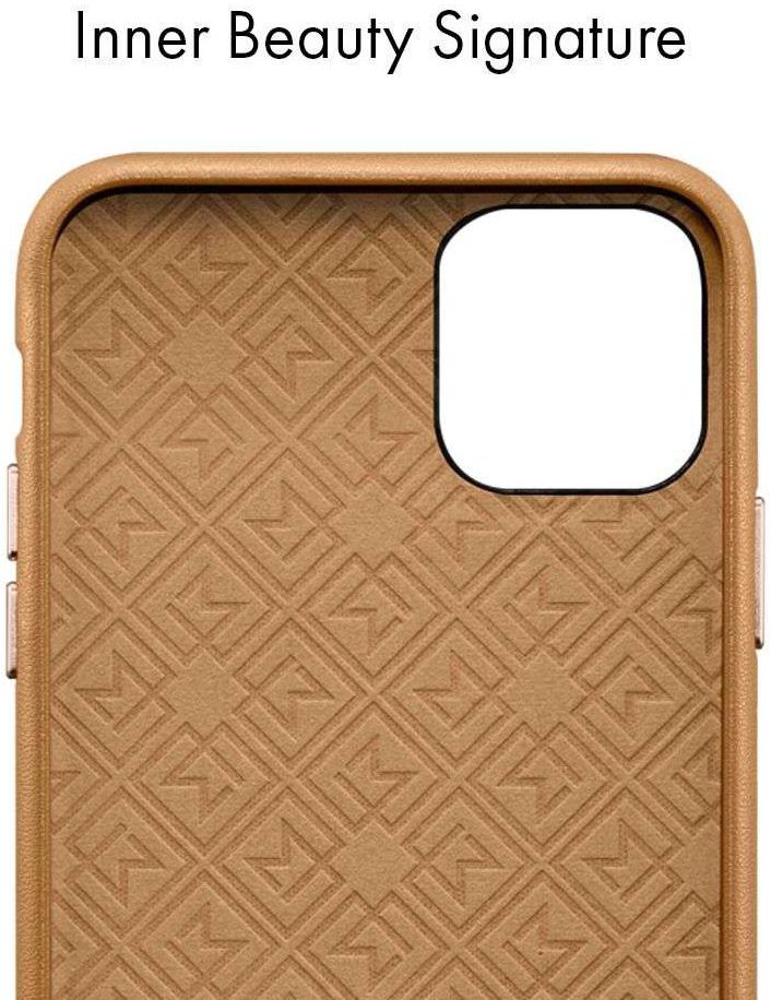 Spigen La Manon Calin Case Apple iPhone 11 Pro Camel Brown afbeelding 5
