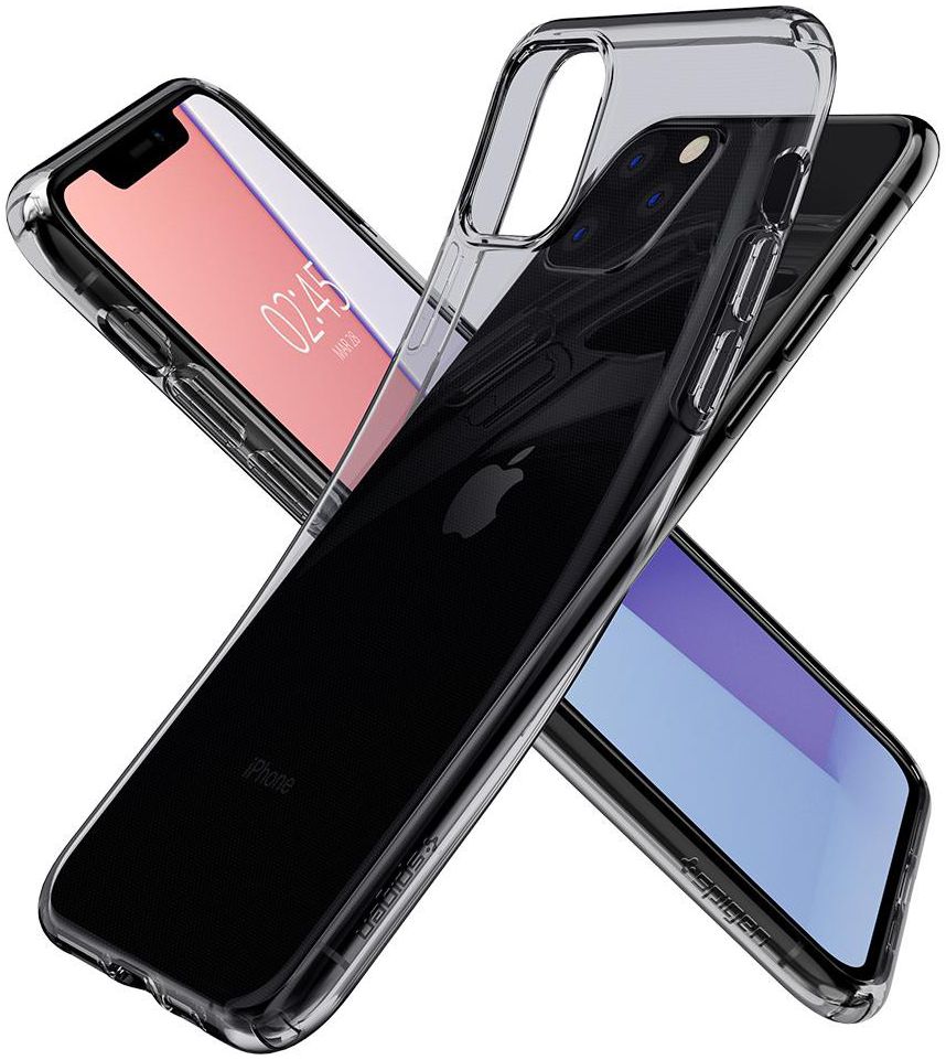 Spigen Liquid Crystal Hoesje Apple iPhone 11 Pro Space Grey afbeelding 2