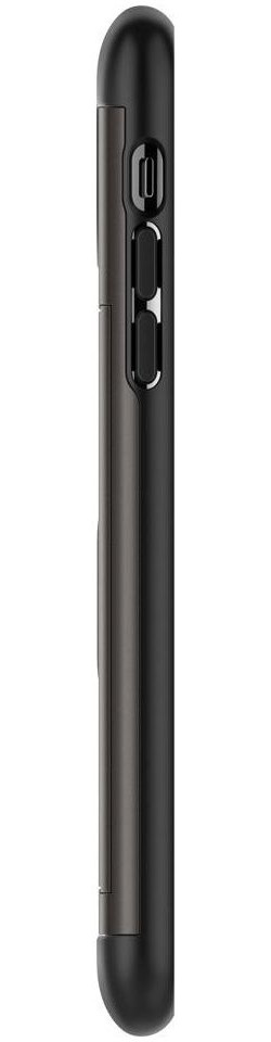 Spigen Slim Armor Card Holder Case Apple iPhone 11 Pro Hoesje Gunmetal afbeelding 7
