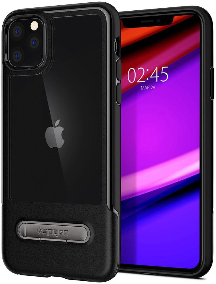 Spigen Slim Armor Essential S Apple iPhone 11 Pro Hoesje Zwart afbeelding 1