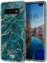 HappyCase Galaxy S10 Plus Flexibel TPU Hoesje Aqua Marmer Print afbeelding 6