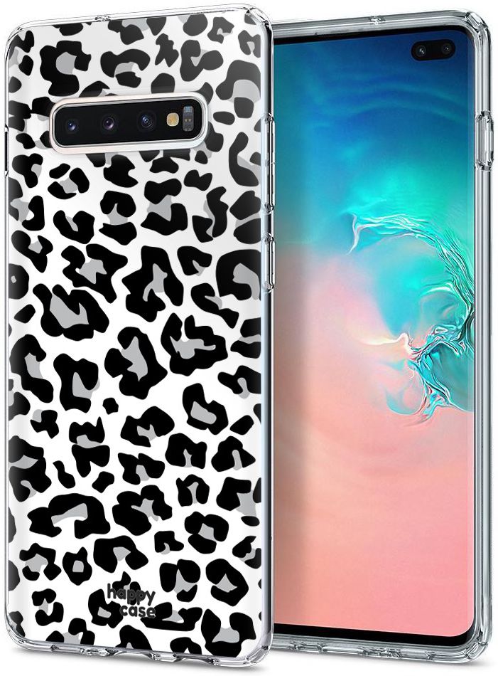 HappyCase Galaxy S10 Plus Flexibel TPU Hoesje Panter Print afbeelding 2