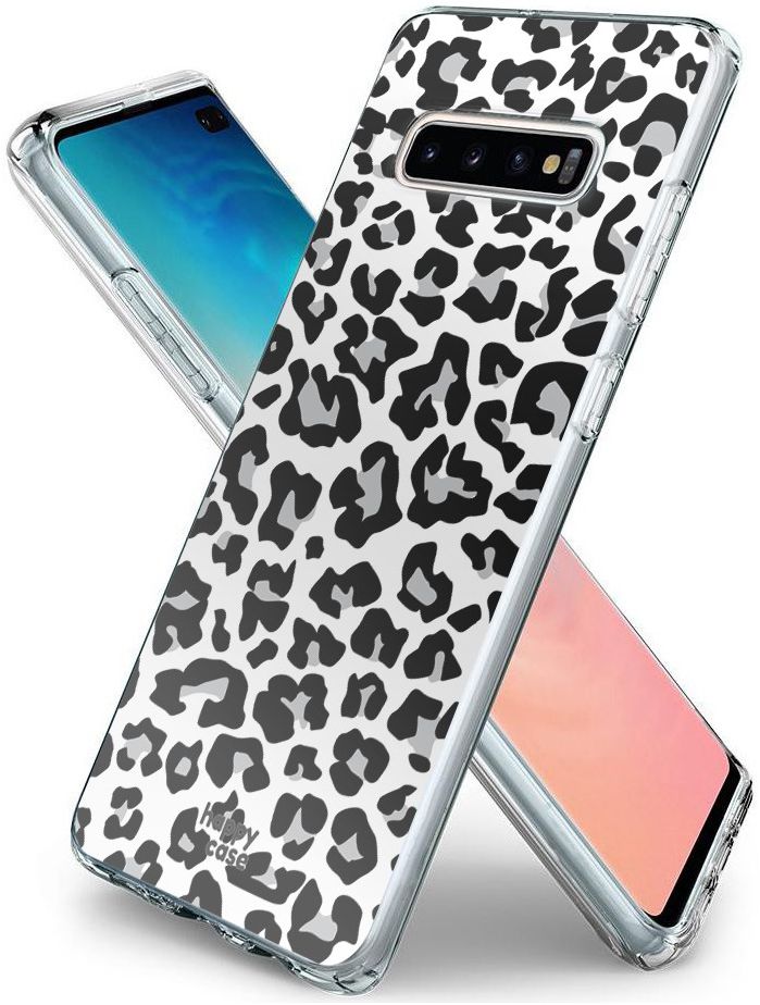 HappyCase Galaxy S10 Plus Flexibel TPU Hoesje Panter Print afbeelding 4
