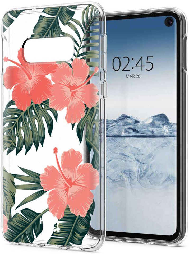 HappyCase Galaxy S10E Flexibel TPU Hoesje Tropic Vibe Print afbeelding 4