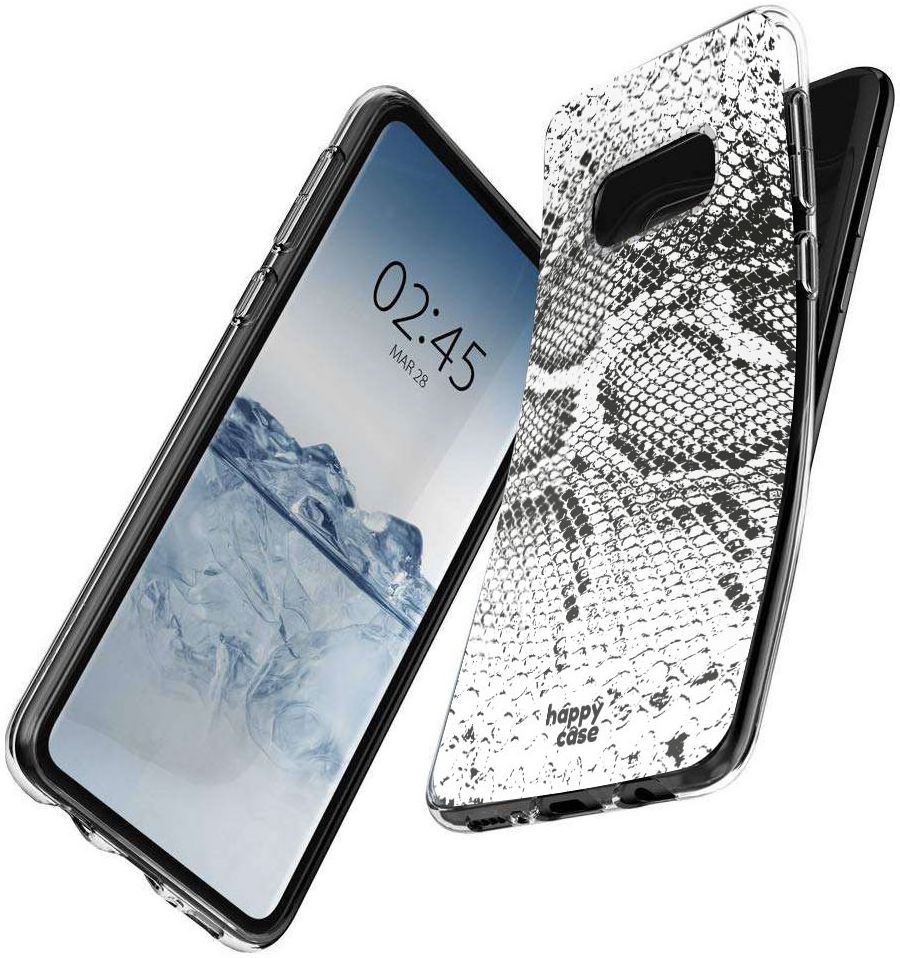 HappyCase Galaxy S10E Flexibel TPU Hoesje Slangen Print afbeelding 4