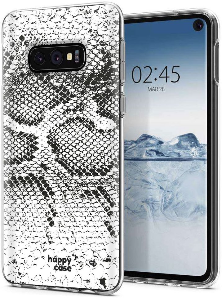 HappyCase Galaxy S10E Flexibel TPU Hoesje Slangen Print afbeelding 2