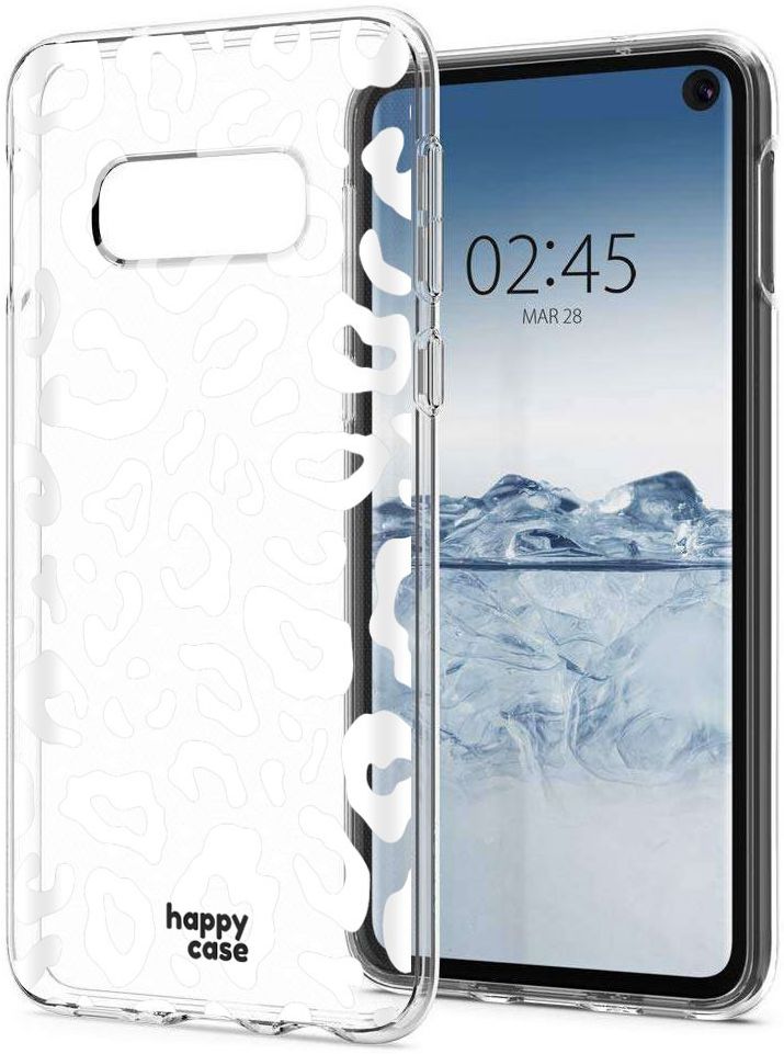 HappyCase Galaxy S10E Flexibel TPU Hoesje Luipaard Print afbeelding 11