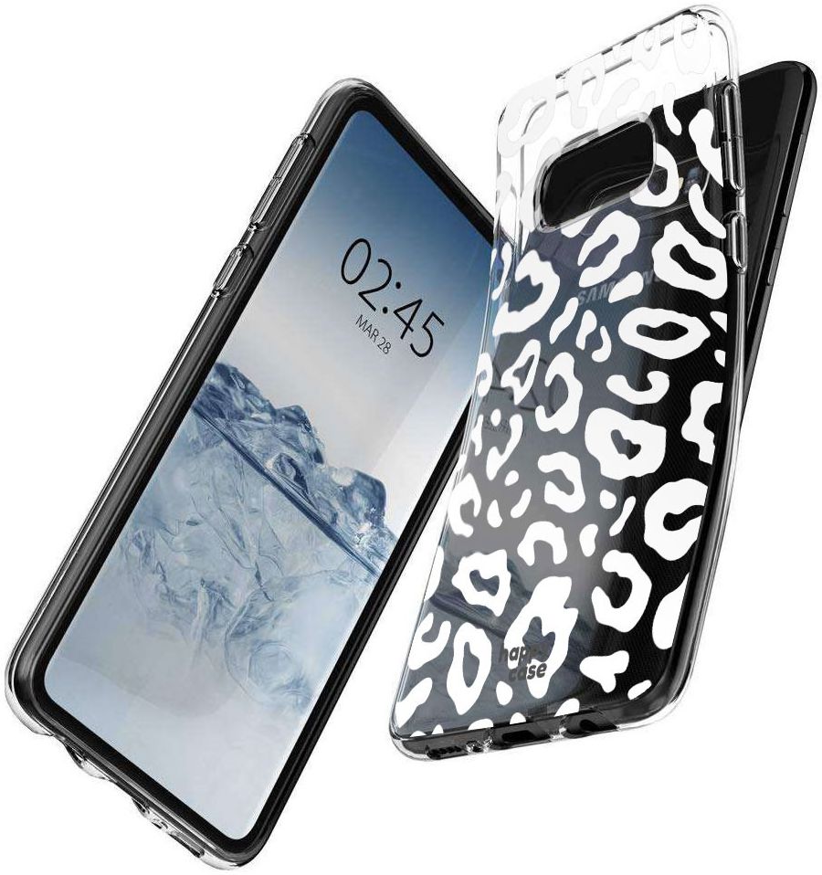 HappyCase Galaxy S10E Flexibel TPU Hoesje Luipaard Print afbeelding 10