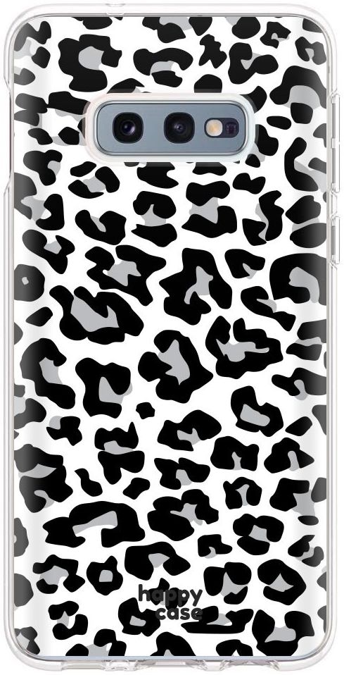 HappyCase Galaxy S10E Flexibel TPU Hoesje Panter Print afbeelding 1