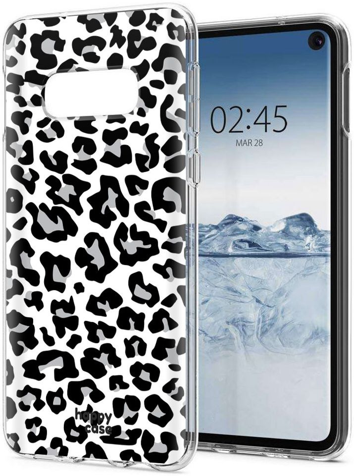 HappyCase Galaxy S10E Flexibel TPU Hoesje Panter Print afbeelding 4