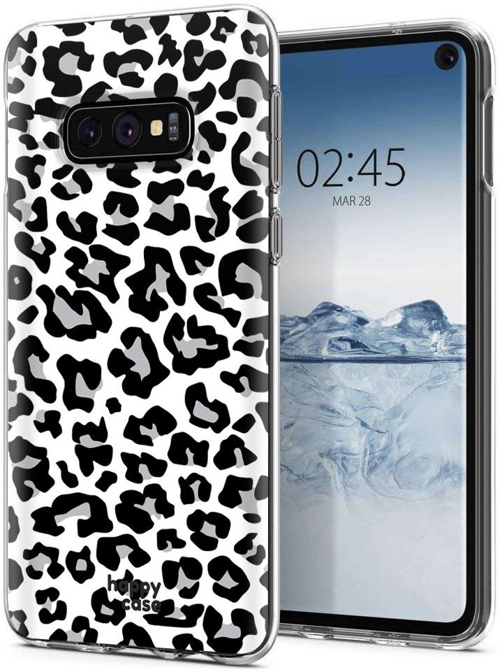 HappyCase Galaxy S10E Flexibel TPU Hoesje Panter Print afbeelding 2