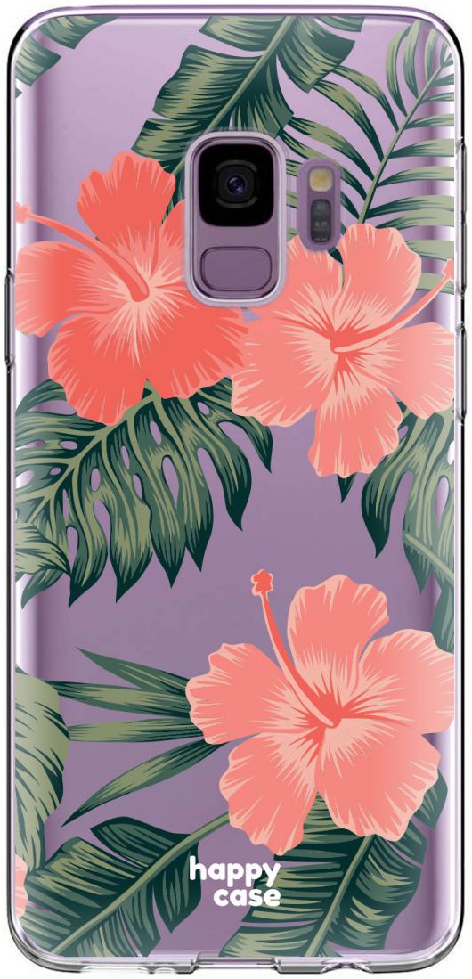 HappyCase Galaxy S9 Flexibel TPU Hoesje Tropic Vibe Print afbeelding 1