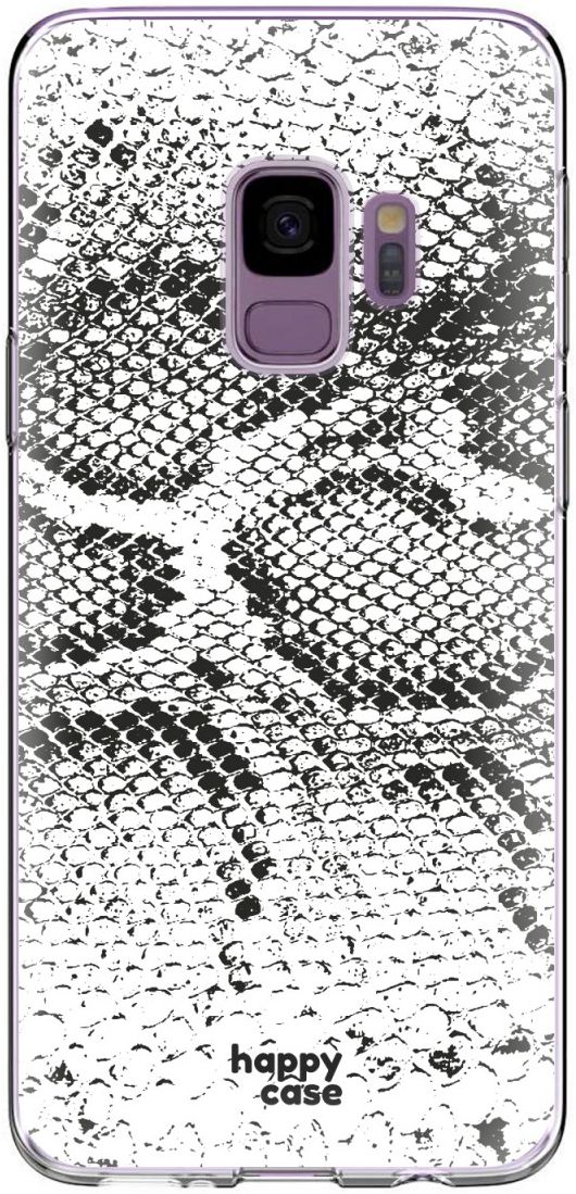 HappyCase Galaxy S9 Flexibel TPU Hoesje Slangen Print afbeelding 1