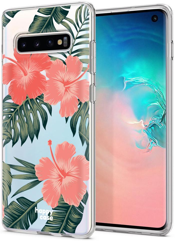 HappyCase Galaxy S10 Flexibel TPU Hoesje Tropic Vibe print afbeelding 5