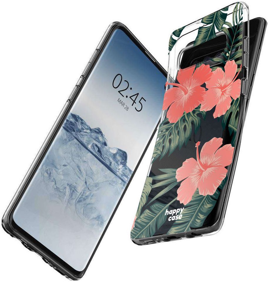 HappyCase Galaxy S10 Flexibel TPU Hoesje Tropic Vibe print afbeelding 4