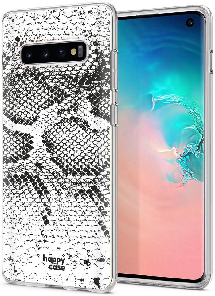 HappyCase Galaxy S10 Flexibel TPU Hoesje Slangen Print afbeelding 2