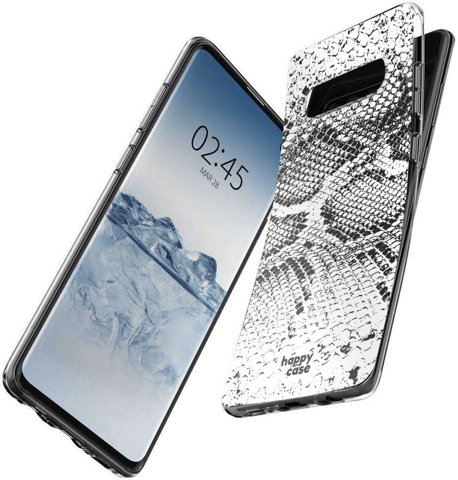 HappyCase Galaxy S10 Flexibel TPU Hoesje Slangen Print afbeelding 4