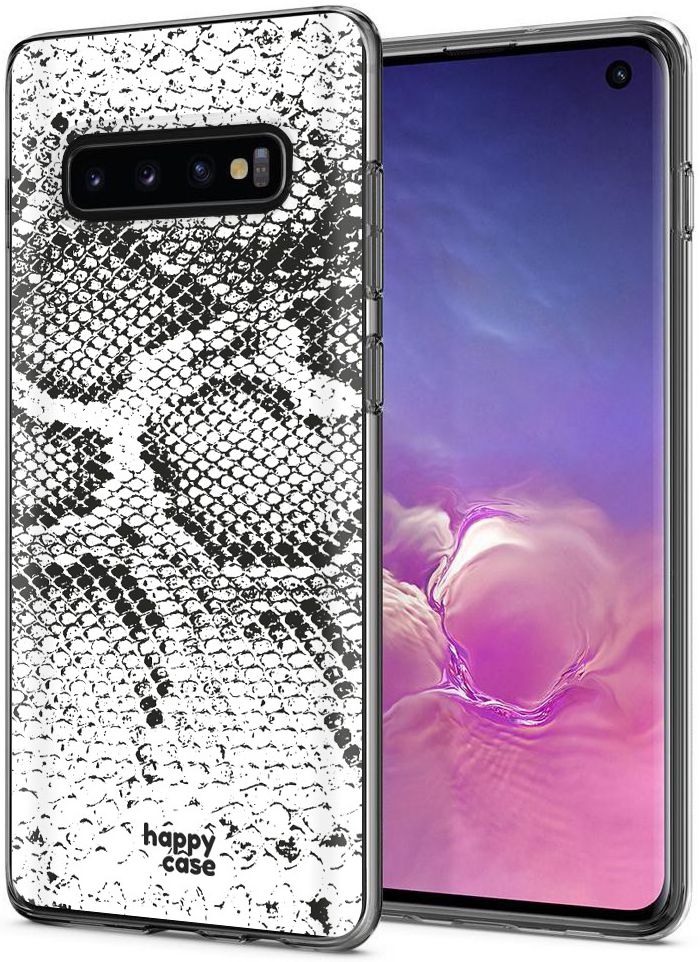 HappyCase Galaxy S10 Flexibel TPU Hoesje Slangen Print afbeelding 5