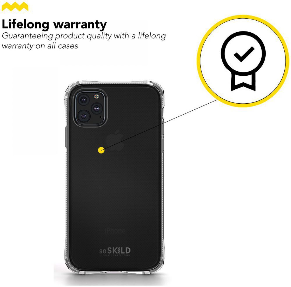 SoSkild Absorb 2.0 Apple iPhone 11 Pro Max Impact Hoesje Transparant afbeelding 10
