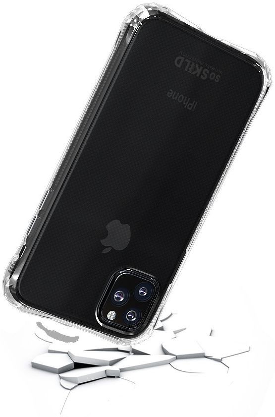 SoSkild Absorb 2.0 Apple iPhone 11 Pro Max Impact Hoesje Transparant afbeelding 2