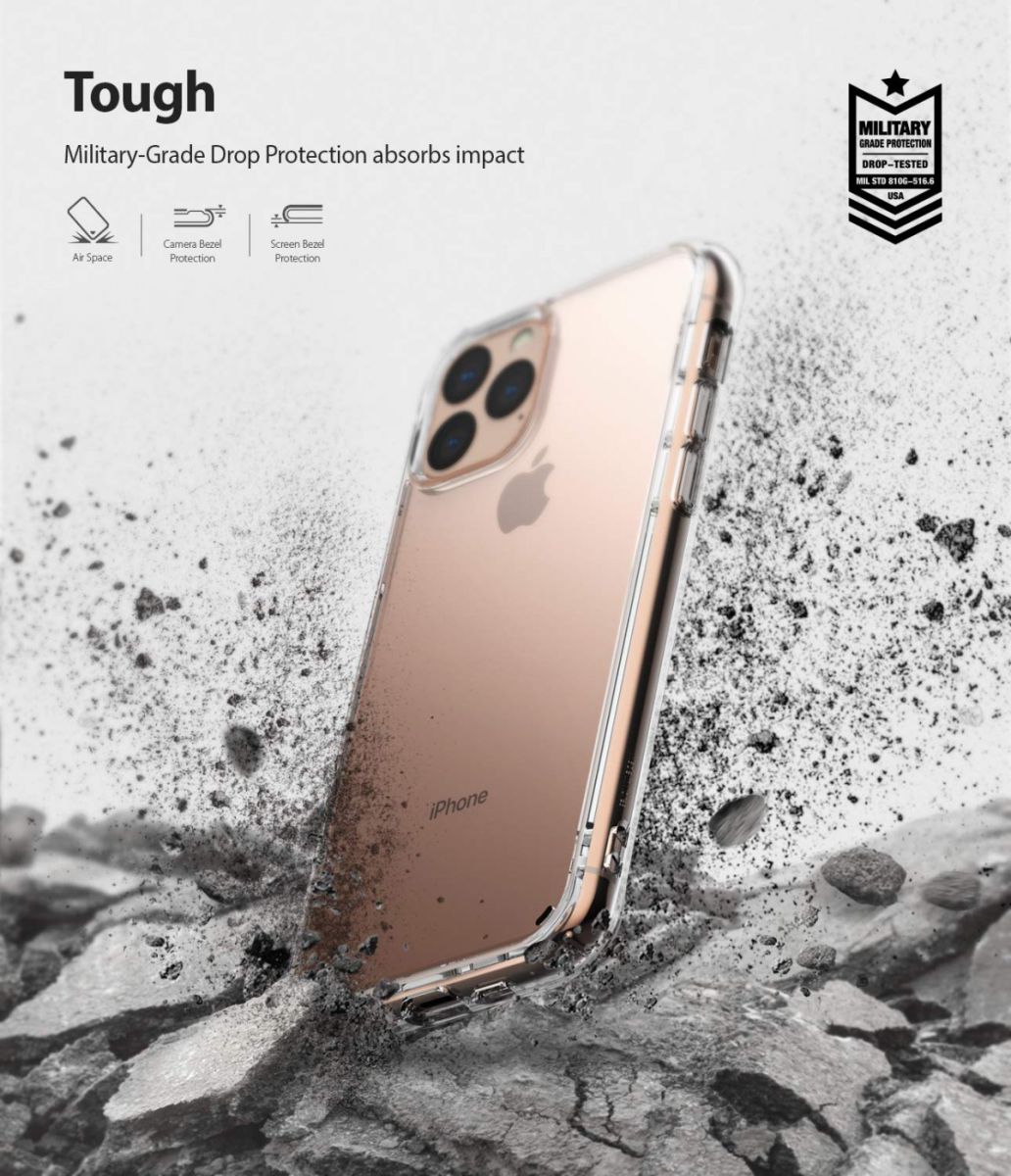 Ringke Fusion Apple iPhone 11 Pro Hoesje Transparant afbeelding 2
