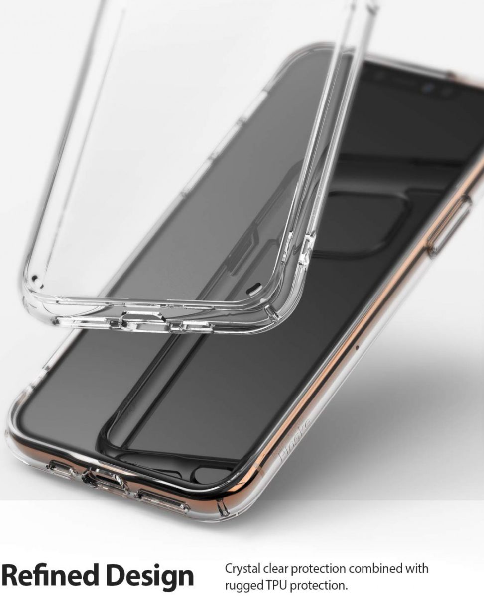 Ringke Fusion Apple iPhone 11 Pro Max Hoesje Transparant afbeelding 3
