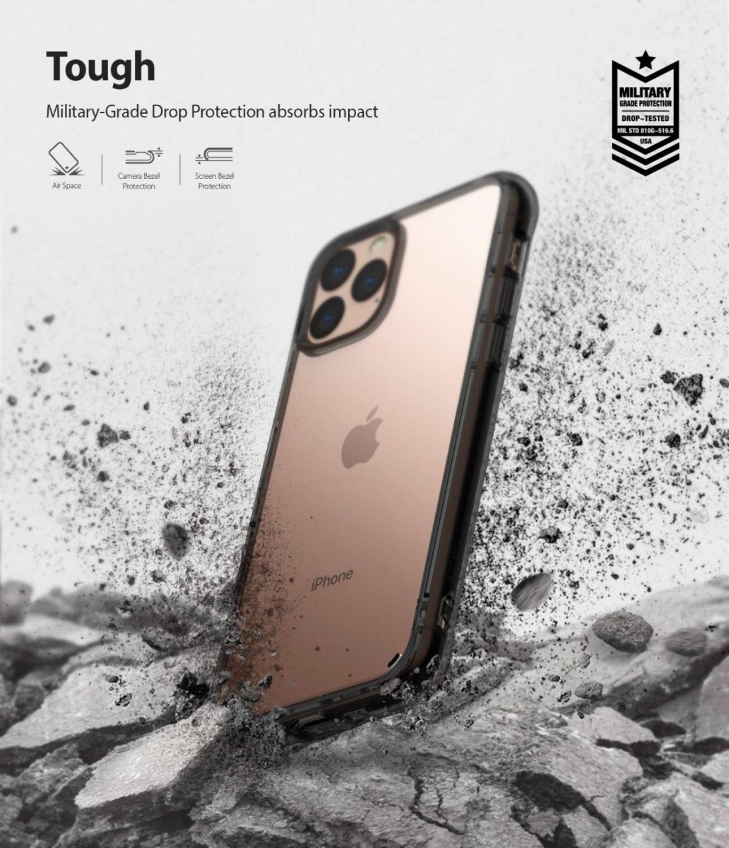 Ringke Fusion Apple iPhone 11 Pro Hoesje Smoke Black afbeelding 2