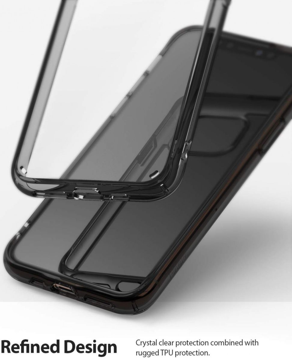 Ringke Fusion Apple iPhone 11 Pro Hoesje Smoke Black afbeelding 3