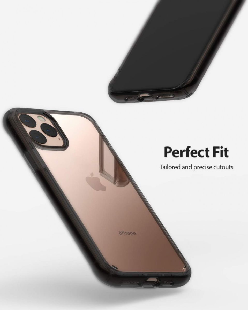 Ringke Fusion Apple iPhone 11 Pro Hoesje Smoke Black afbeelding 4