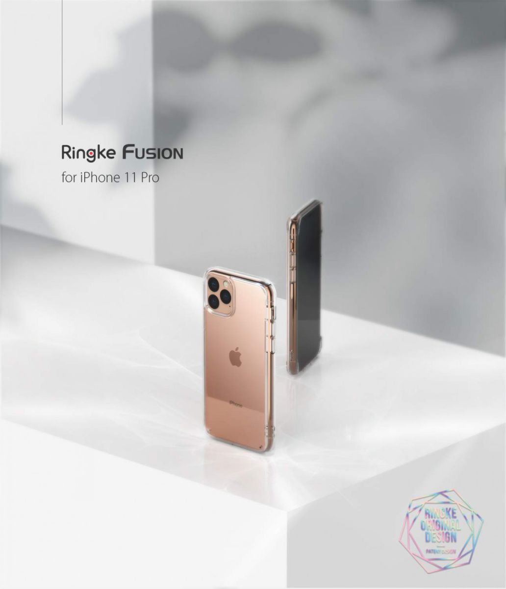Ringke Fusion Apple iPhone 11 Pro Hoesje Smoke Black afbeelding 9